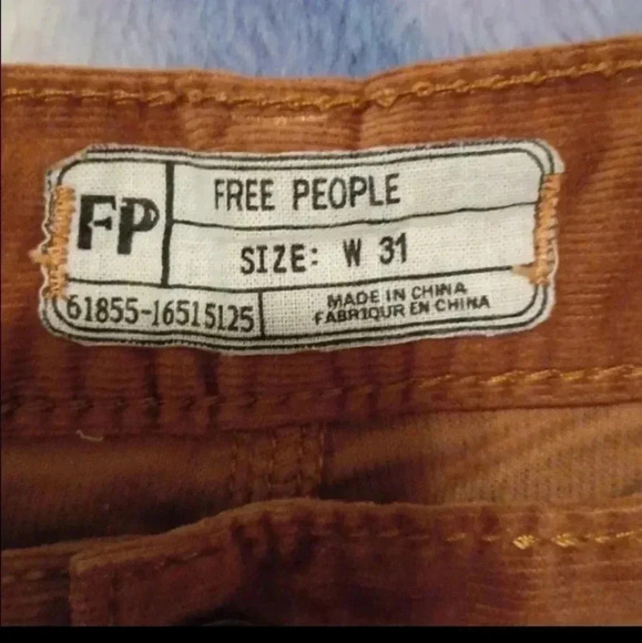 🌹Free people velvet pants - Picture 5 of 13